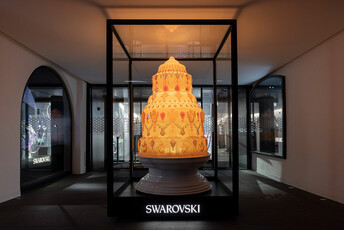 Swarovski Shops in Paris, London, Lugano.....